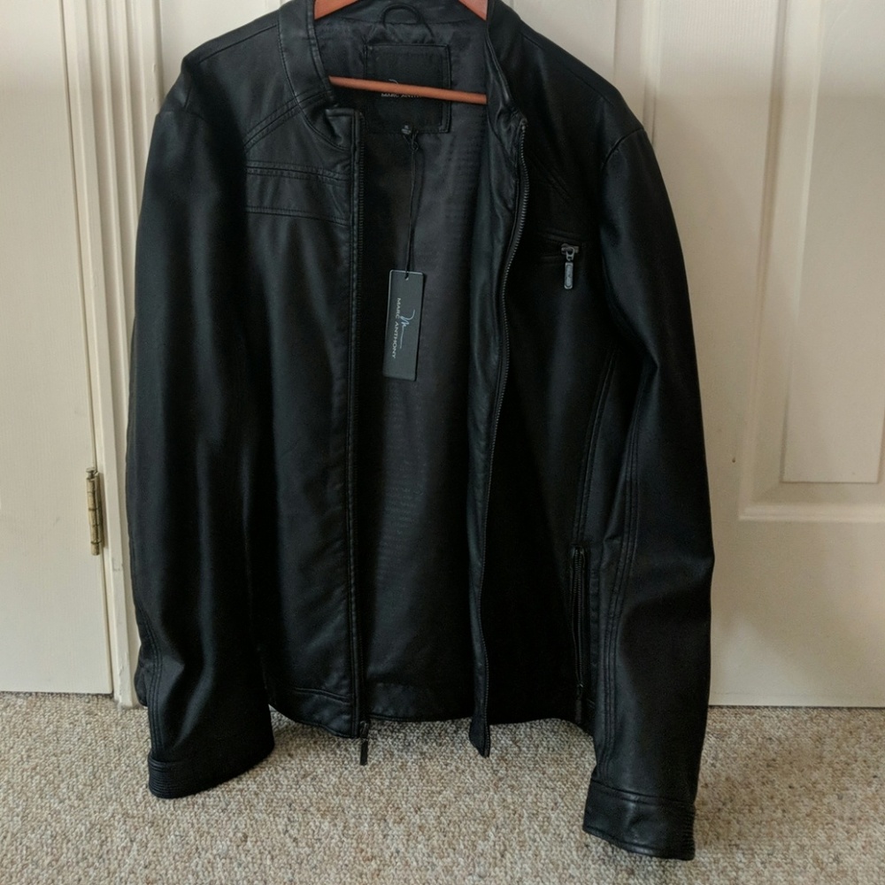 Mens leather jacket